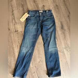 Vintage Y2K Mek Denim Jeans Men’s Cody SZ 32x34 Embroidered Pockets Thick Stitch